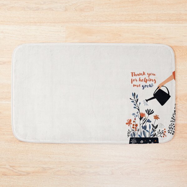 Item preview, Thank You for Helping Me Grow – Teacher Appreciation Card with Floral Design designed and sold by GraphicGreets.