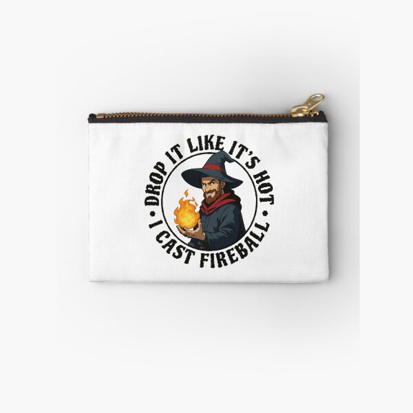Item preview, Drop it like it's hot I cast Fireball designed and sold by wolfkin-design.