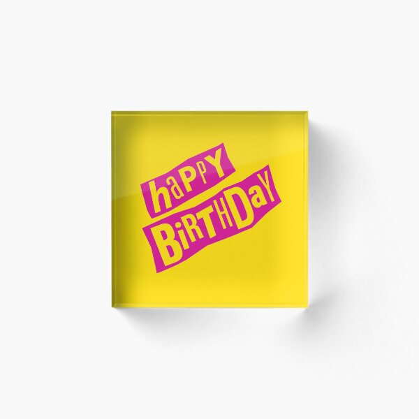 Artikelvorschau, Alles Gute zum Geburtstag Punk Design entworfen und verkauft von Rodney's Marketplace.