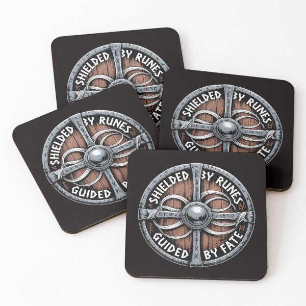 Item preview, Shielded by Runes Guided by Fate – Mystical Runic Protection Design designed and sold by Slavicsoul.
