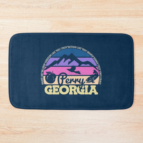 Item preview, Perry Georgia Sunset Retro Vintage Local Pride Logo designed and sold by CRHPOD20.
