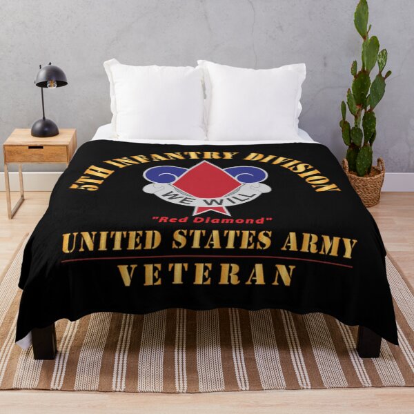 Item preview, Army - DUI - 5th Infantry Division - Red Diamond - US Army Veteran X 300 designed and sold by Military Insignia Products.