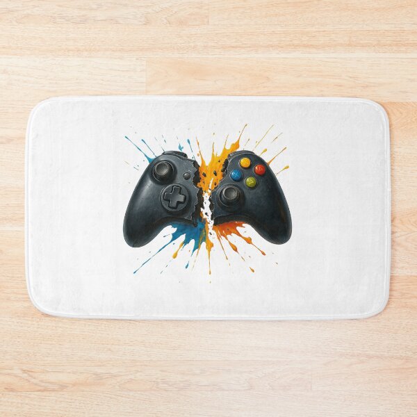 Item preview, Game Over? Never. – Exploding Gamepad 5D Art designed and sold by Moon steps.