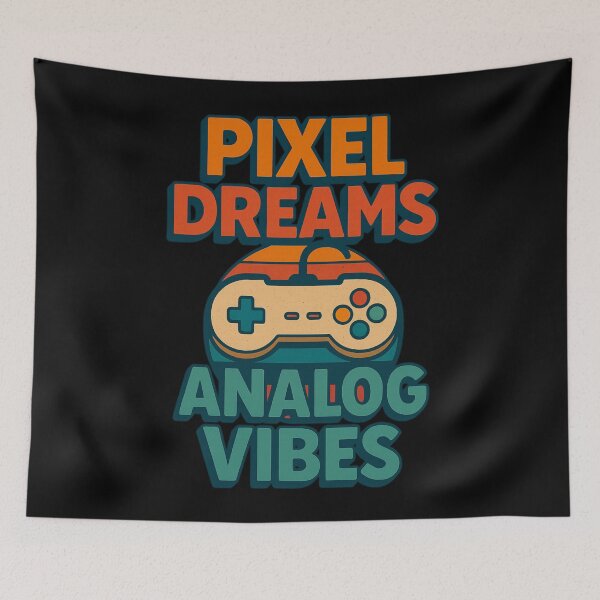 Item preview, Pixel Dreams, Analog Vibes designed and sold by Neonyx2020.