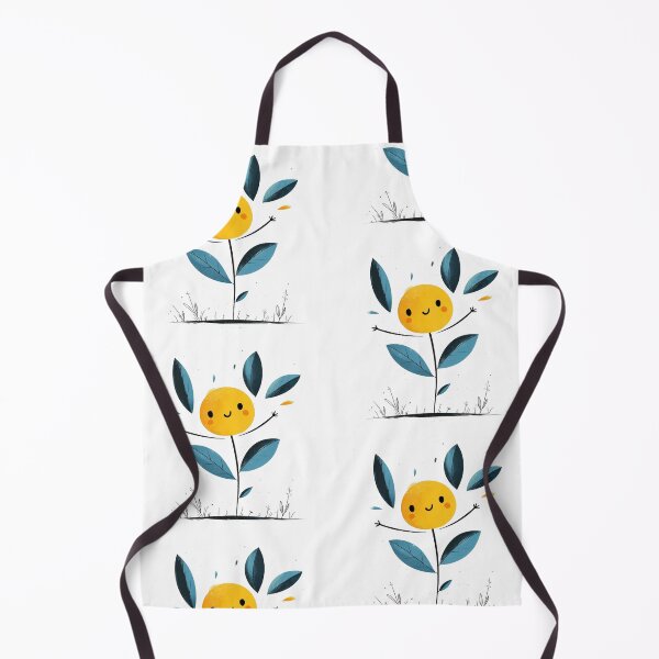Item preview, Minimalist Jumping Yellow Plant Character designed and sold by Yunari..