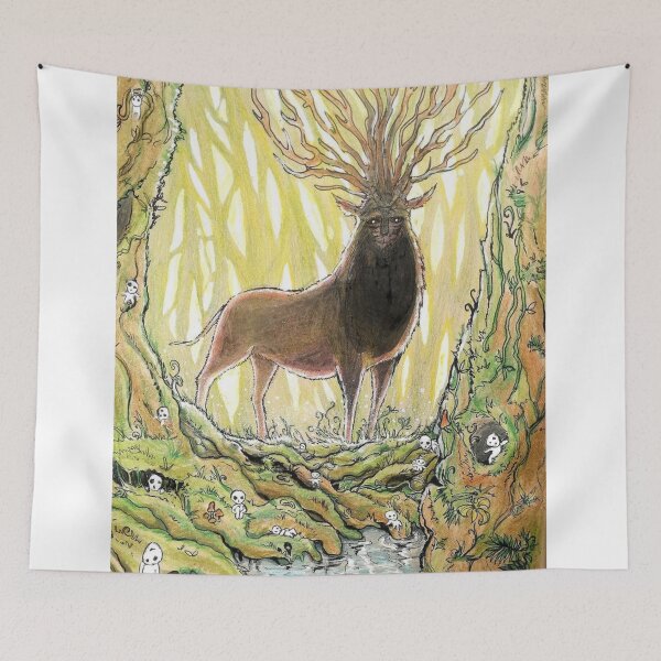 Item preview, The spirit of the forest designed and sold by Inkhov Art.