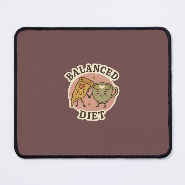 Item preview, Balanced Diet – Matcha & Pizza Sticker | Cute Vintage Kawaii Coquette Food designed and sold by yflres.