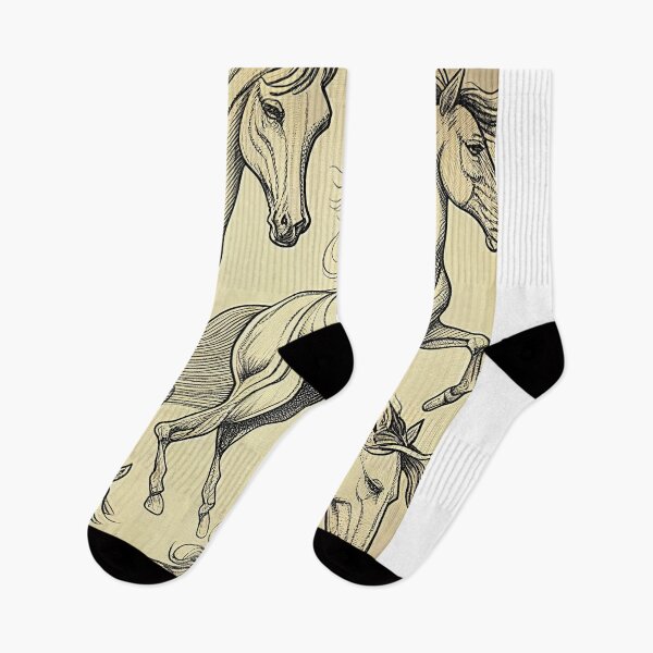 Item preview, Vintage Galloping Horses designed and sold by ShadowAndSlate.