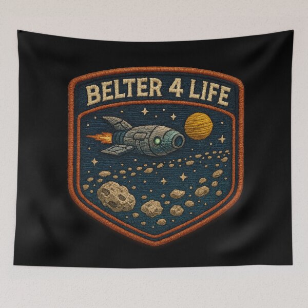 Item preview, Embroidered Sci-Fi Space Patch Design designed and sold by MindsInBloom.