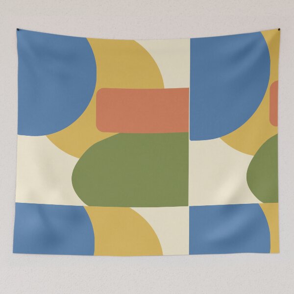Item preview, Mid Century Modern Geometric Pattern - Retro 1950s Abstract Art  designed and sold by JustMerry.