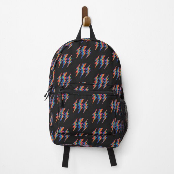 Item preview, thunderbolts psychedelic rainbow pop art lightning designed and sold by Amr Siam.