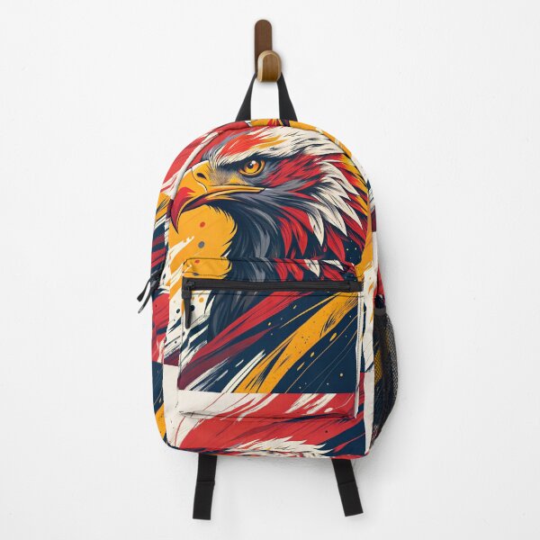 Item preview, Fierce Eagle – Mad Art Style Illustration designed and sold by ArtiQreate.