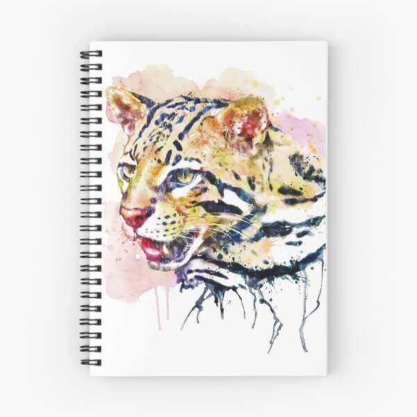 Item preview, Ocelot Splash Portrait designed and sold by caracatita75.