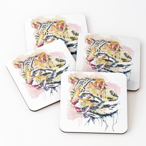 Item preview, Ocelot Splash Portrait designed and sold by caracatita75.