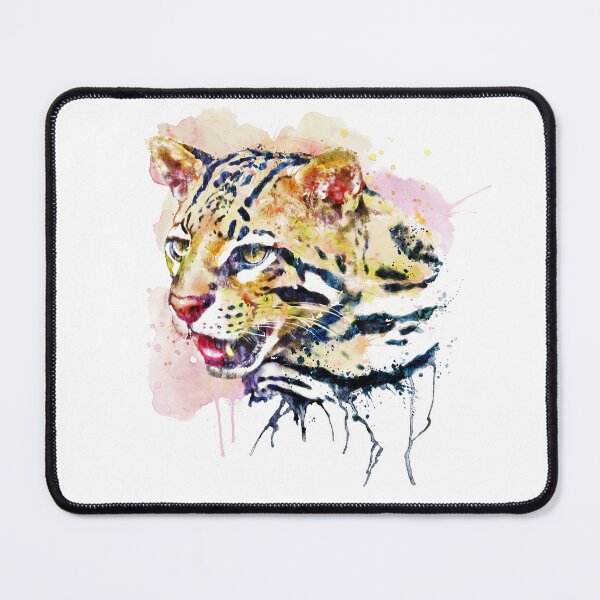 Item preview, Ocelot Splash Portrait designed and sold by caracatita75.