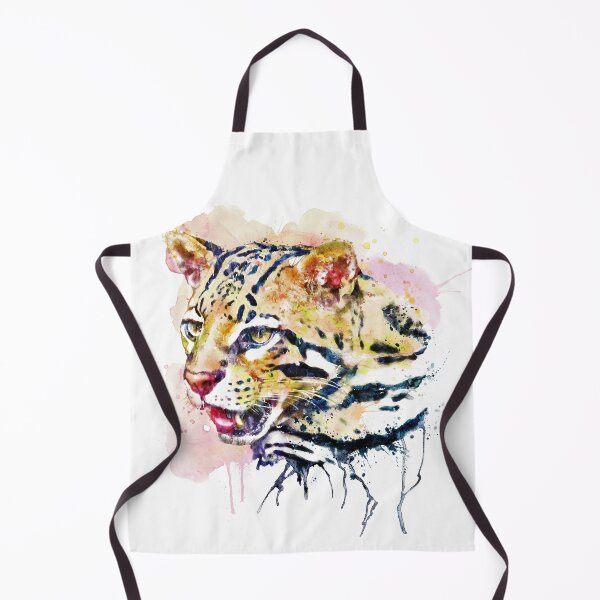 Item preview, Ocelot Splash Portrait designed and sold by caracatita75.