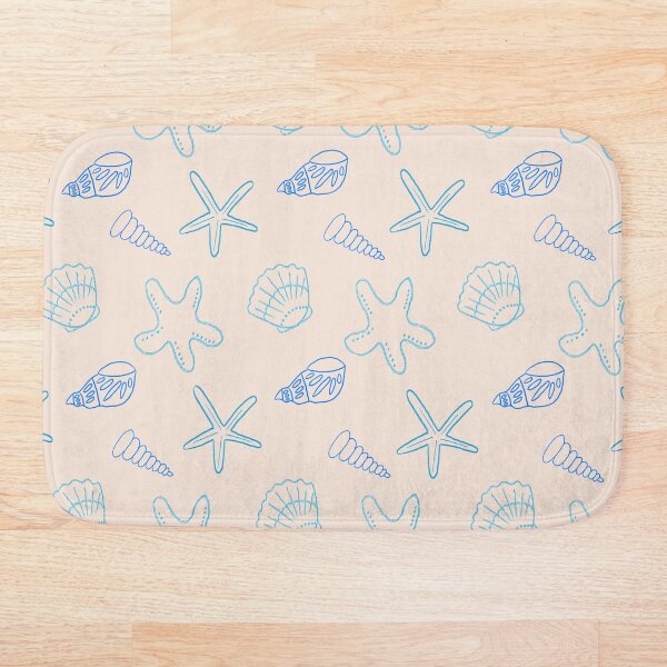 Item preview, Summer Seashells - Blue Beige designed and sold by Ruta Tausend.