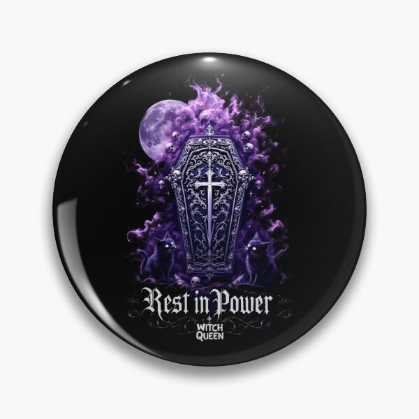 Item preview, Witch Queen branded. Rest in Power designed and sold by Witch Queen Clothing.