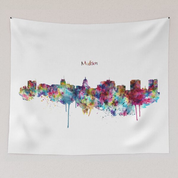 Item preview, Madison Splash Skyline designed and sold by caracatita75.