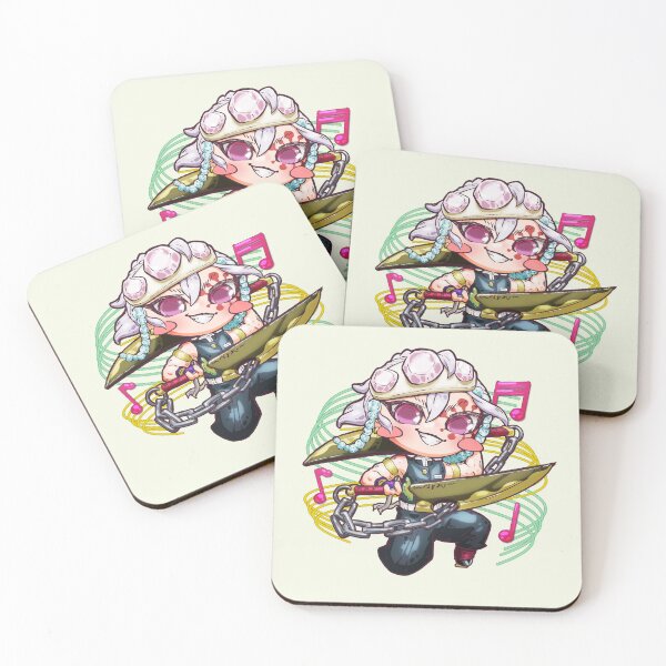 Item preview, Tengen Uzui Chibi – Sound Hashira Bling Fanart from Demon Slayer designed and sold by Dixium.