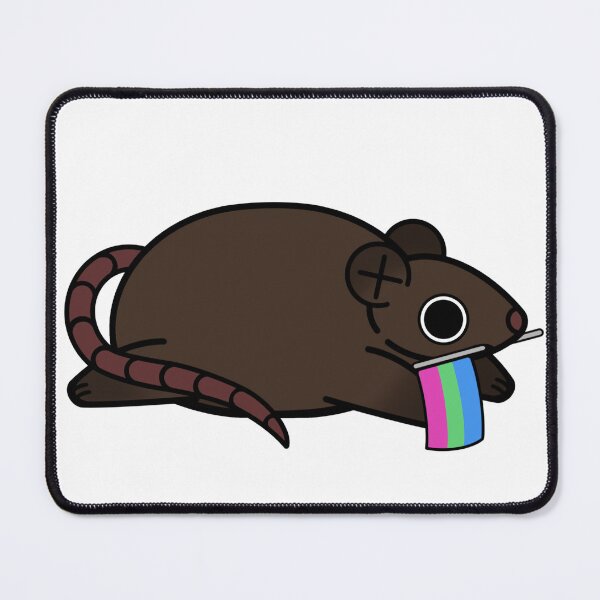 Item preview, Pride rat, Polysexual Pride Flag designed and sold by LCDemon.