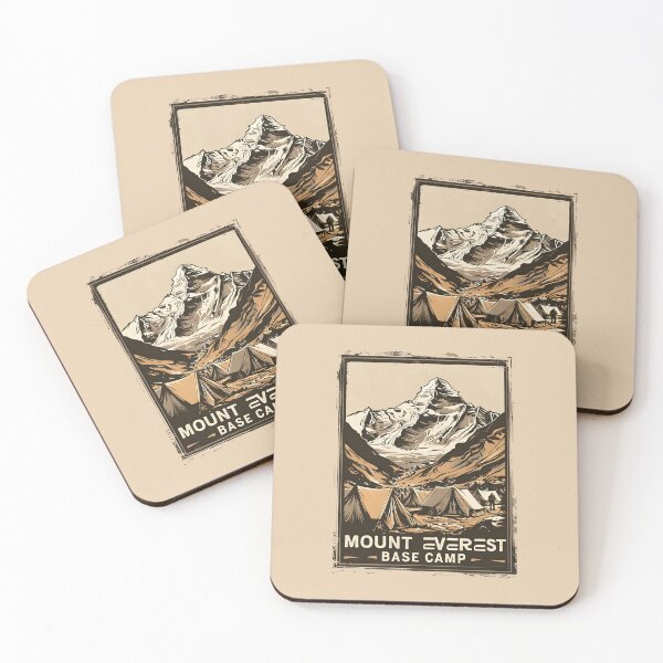 Item preview, Mount Everest - Base Camp - Nepal  designed and sold by GoodOldVintage.