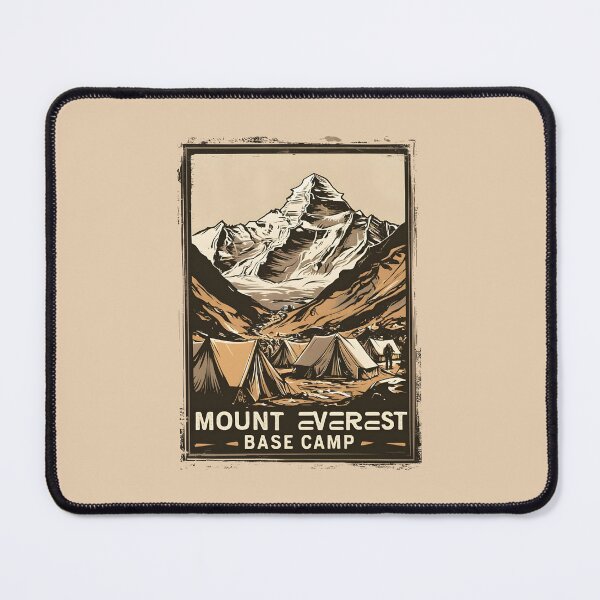 Item preview, Mount Everest - Base Camp - Nepal  designed and sold by GoodOldVintage.