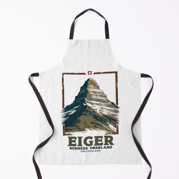 Item preview, A Vintage Travel Illustration of Eiger - Switzerland designed and sold by GoodOldVintage.