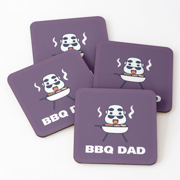 Item preview, BBQ Dad – Funny Grilling Master Design designed and sold by apoknight.