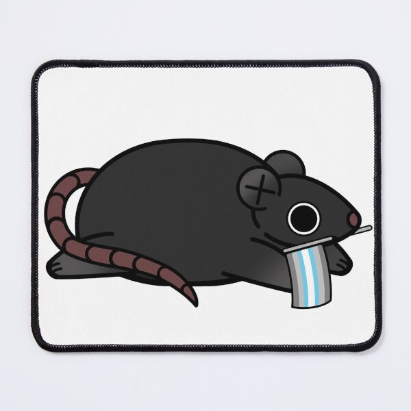 Item preview, Pride rat, DemiBoy Pride Flag designed and sold by LCDemon.