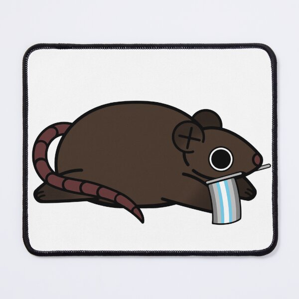 Item preview, Pride rat, DemiBoy Pride Flag designed and sold by LCDemon.