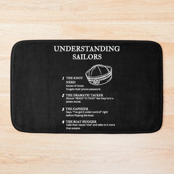 Item preview, Understanding Sailors – Funny Wind-Chasing Life Definitions – Black designed and sold by PsyFlow35.