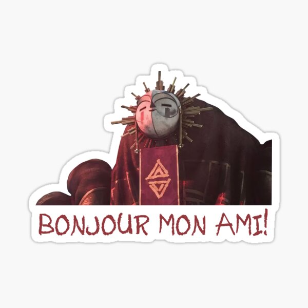 Aperçu de l'œuvre Clair Obscur Expedition 33 Esquie Bonjour Mon Ami Gamer Vintage 90s Fan Art créée et vendue par Doveballs.