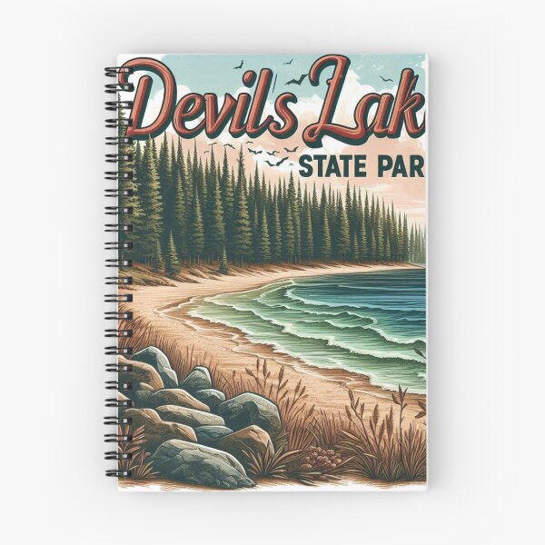 Item preview, Devils Lake State Park United States Watercolor Wi designed and sold by clintang.
