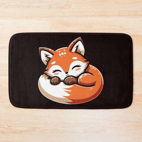 Item preview, Sleeping fox designed and sold by RatArt Designs.