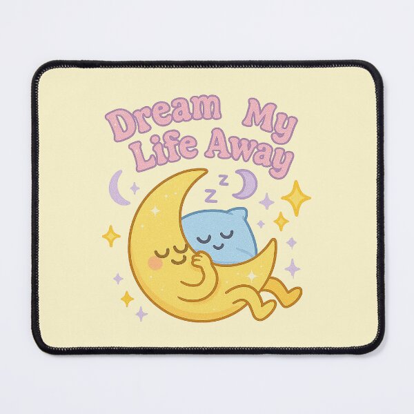 Item preview, Dream My Life Away – Sleeping Moon Aesthetic designed and sold by MentalCrumble.