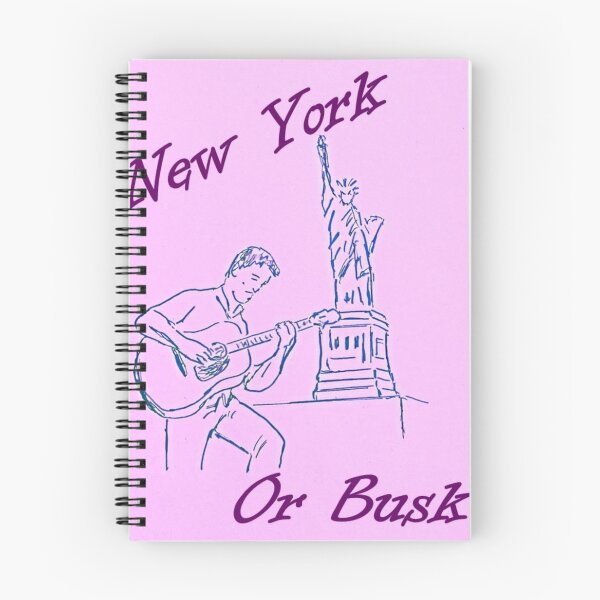 Item preview, New York or Busk Light Pink designed and sold by SJHorsfall.