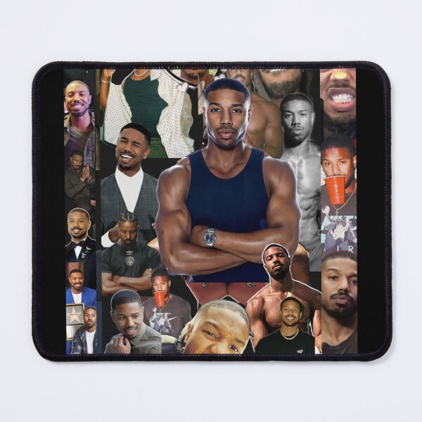 Item preview, Michael B. Jordan photo collage designed and sold by Littlerosaa.
