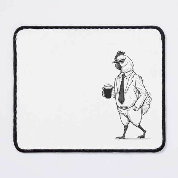 Item preview, Coffee-Clucking Chicken designed and sold by ShadowAndSlate.