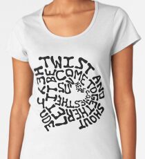 Beatles - Lieder Premium Rundhals-Shirt