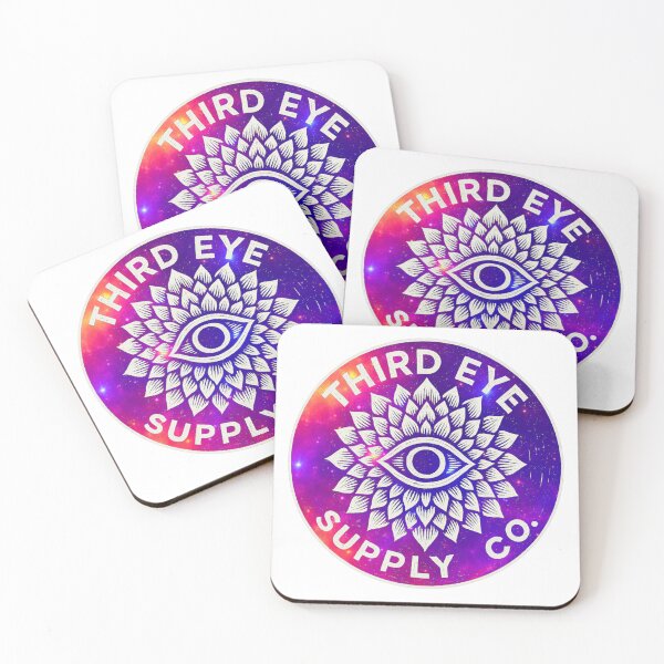 Item preview, Third Eye Cosmic Mandala Badge designed and sold by thirdeyesupplyco.