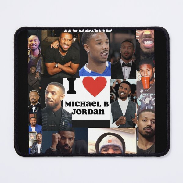 Item preview, Michael B. Jordan photo collage designed and sold by Littlerosaa.