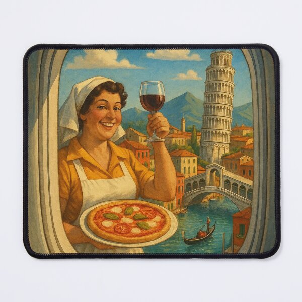 Item preview, Welcome to Italy – Whimsical Travel Art | Part of the “Welcome To” World Collection designed and sold by lapart.