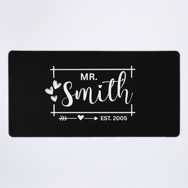 Item preview, Mr. Smith Estimated 2005 - 20th Wedding Anniversary Gift for Him Hubby Men designed and sold by Mozaic Clothes.