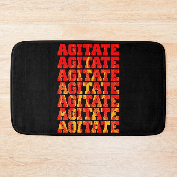 Item preview, Agitate designed and sold by Eat the Rich.