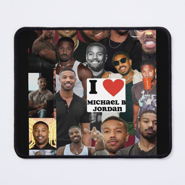 Item preview, Michael B. Jordan photo collage  designed and sold by Littlerosaa.