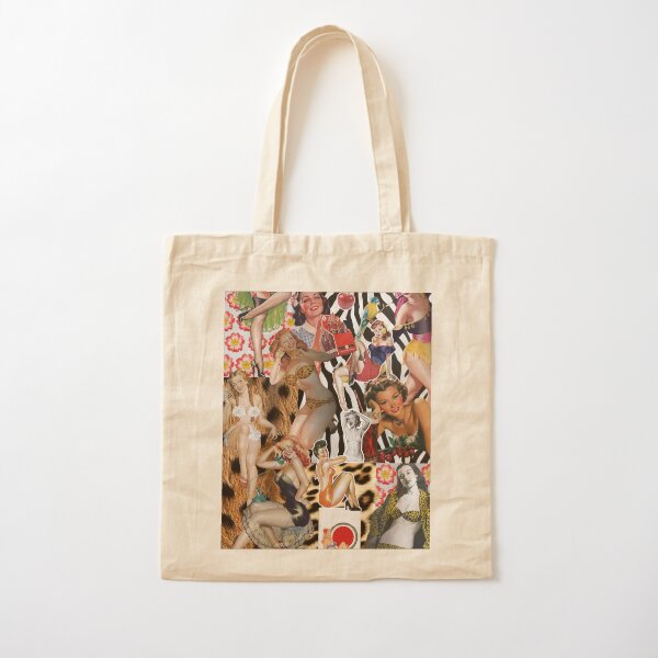 Item preview, Playful Pin-Up Chaos - Vintage Collage designed and sold by kaschadesign.