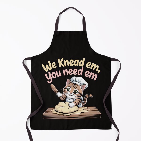 Item preview, We Knead Em You Need Em – Kitty Biscuits Bakery designed and sold by Slavicsoul.