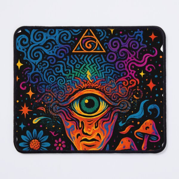 Item preview, Psychedelic Third Eye Energy Burst designed and sold by sifo2024.