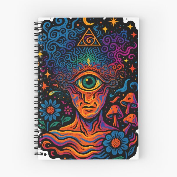 Item preview, Psychedelic Third Eye Energy Burst designed and sold by sifo2024.